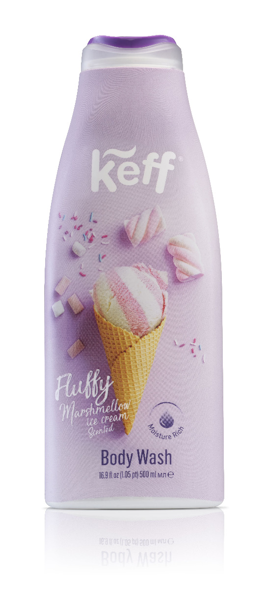 Keff Mycí gel Marshmallow 500 ml Keff