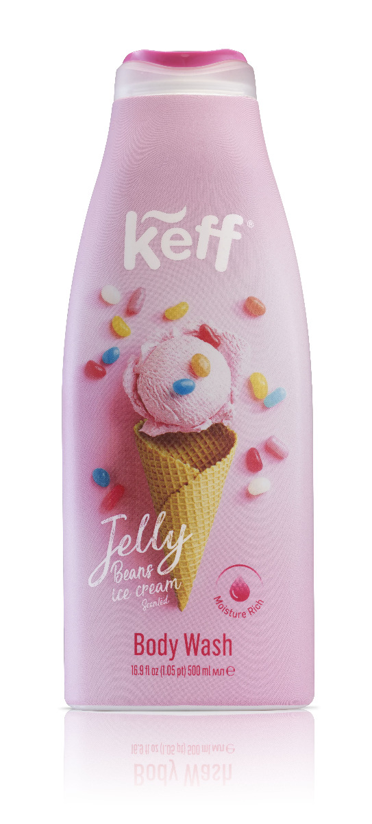 Keff Mycí gel Želé fazolky 500 ml Keff