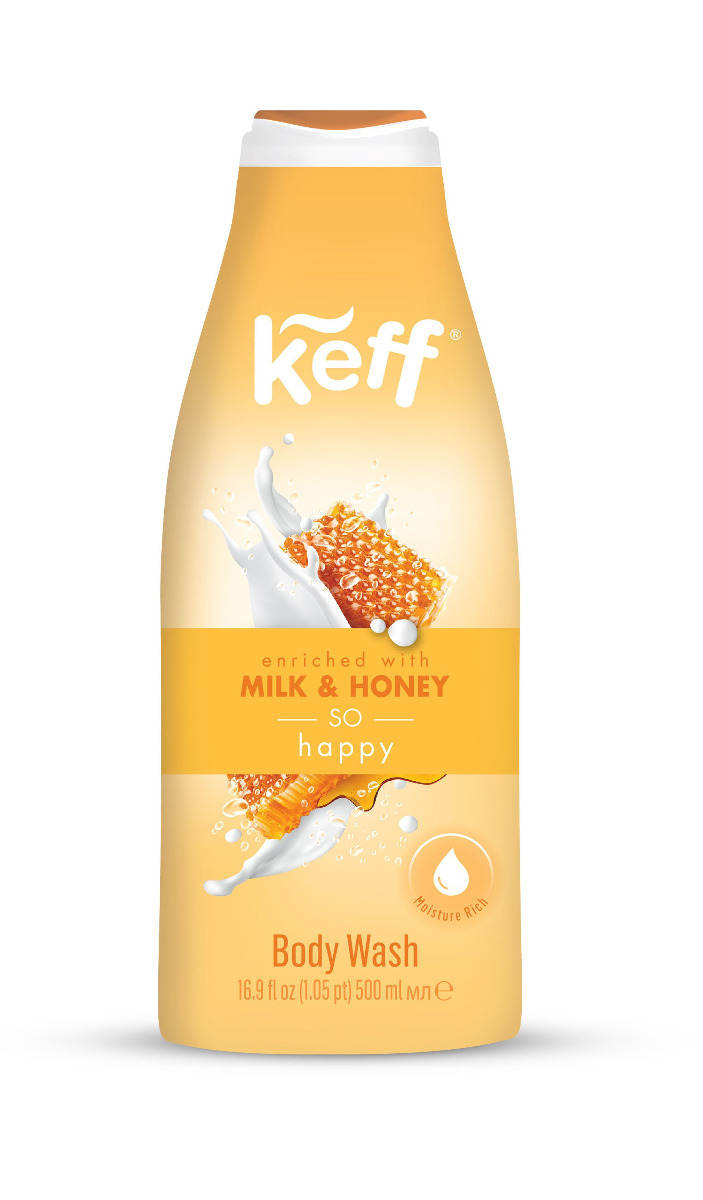 Keff Mycí krém Mléko & Med 500 ml Keff