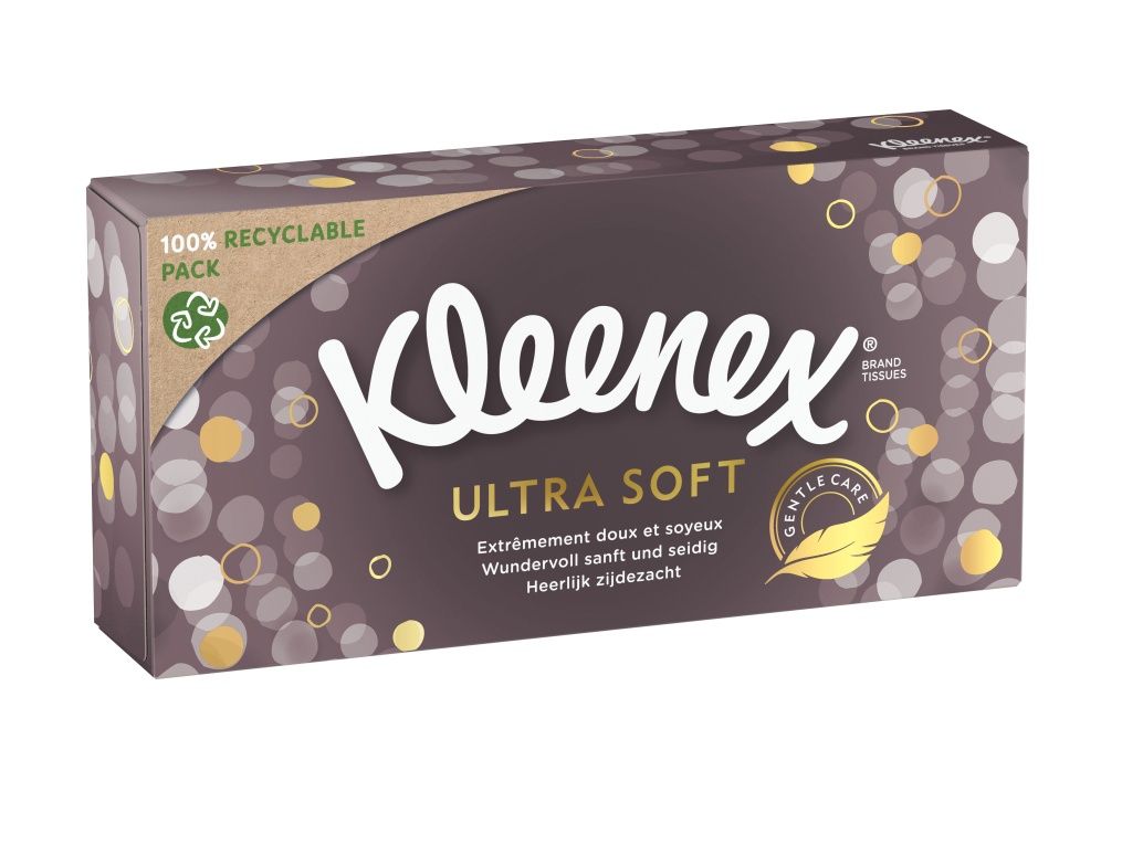Kleenex Ultra Soft papírové kapesníky 72 ks Kleenex