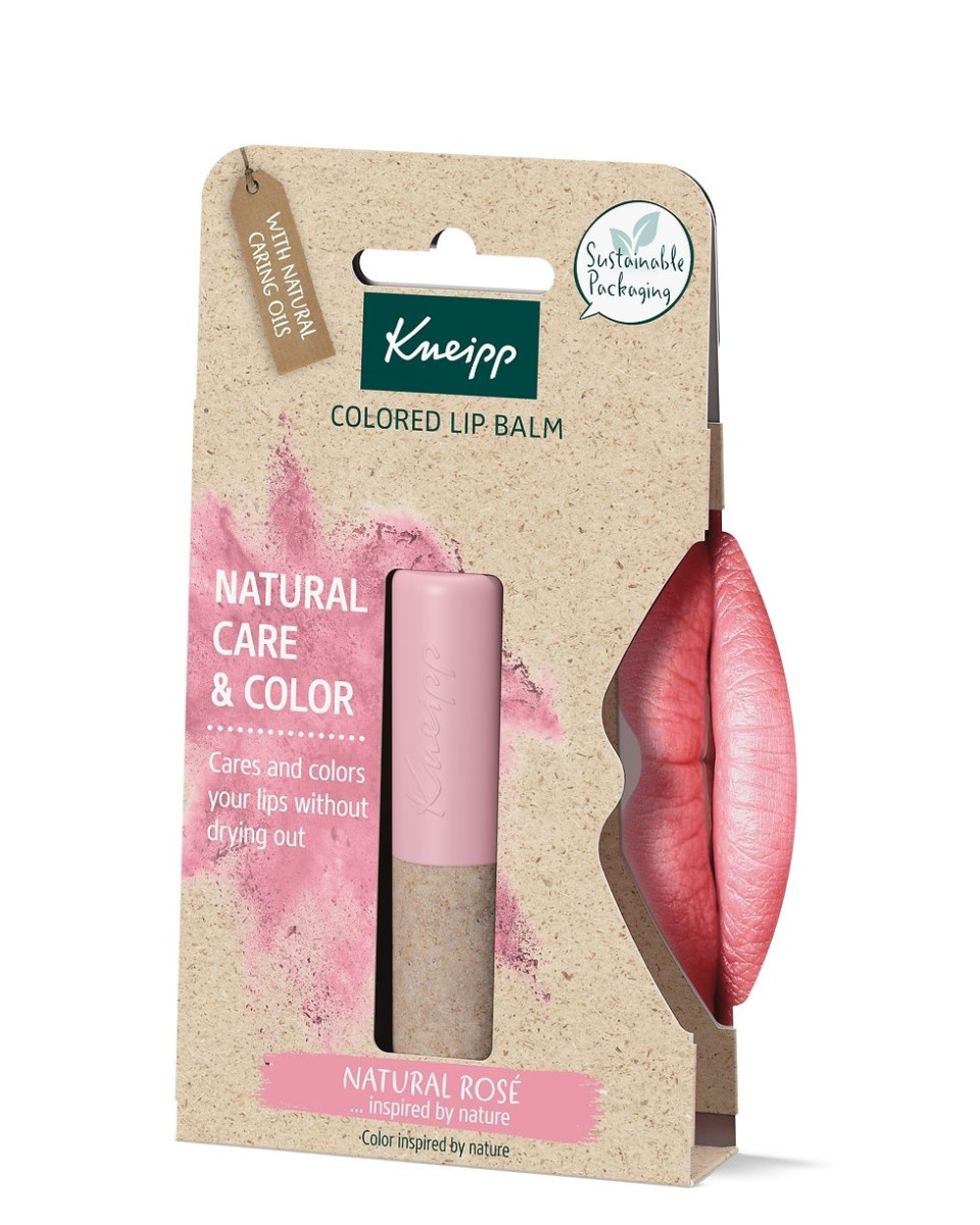 Kneipp Balzám na rty Natural Rosé 3