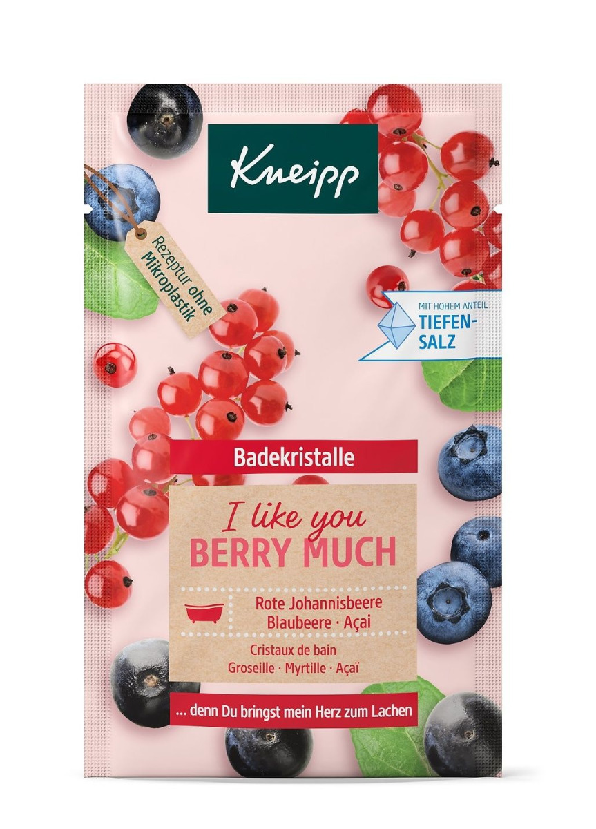 Kneipp Sůl do koupele I like you berry much 60 g Kneipp