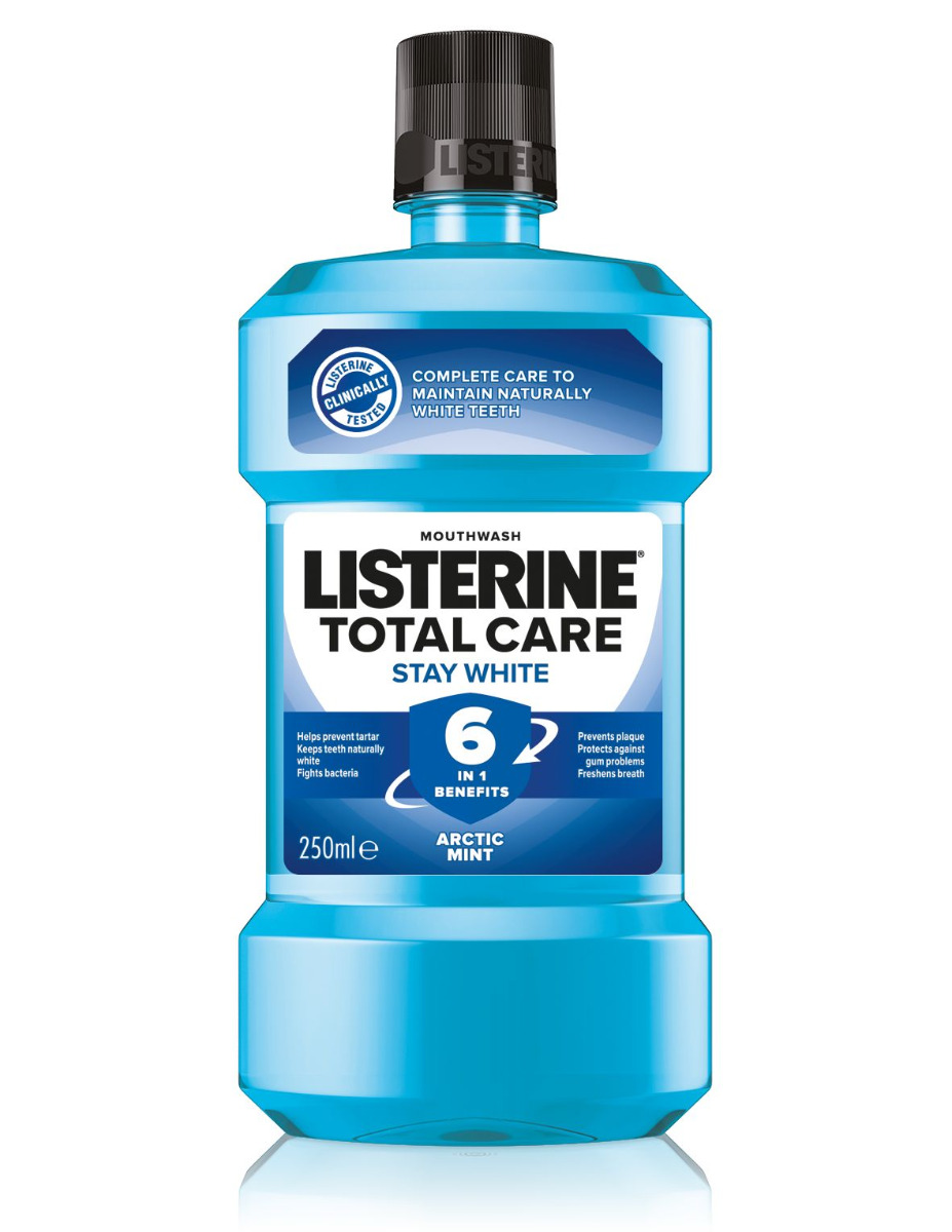 Listerine Total Care Stay White ústní voda 250 ml Listerine