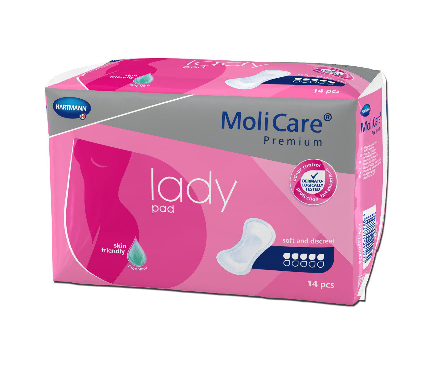 MoliCare Lady 5 kapek inkontinenční vložky 14 ks MoliCare