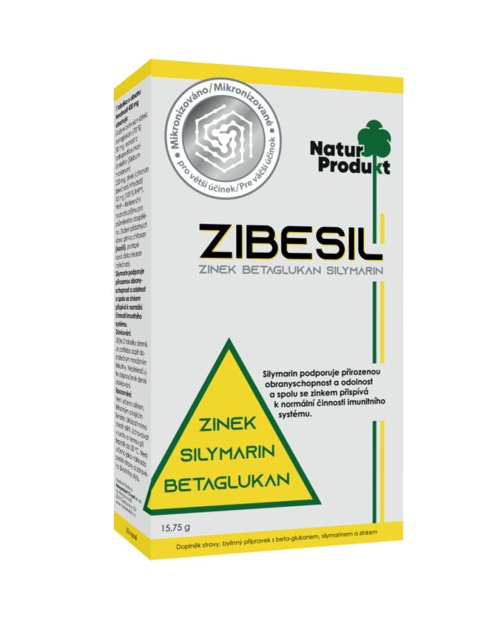 Naturprodukt Zibesil 30 kapslí Naturprodukt