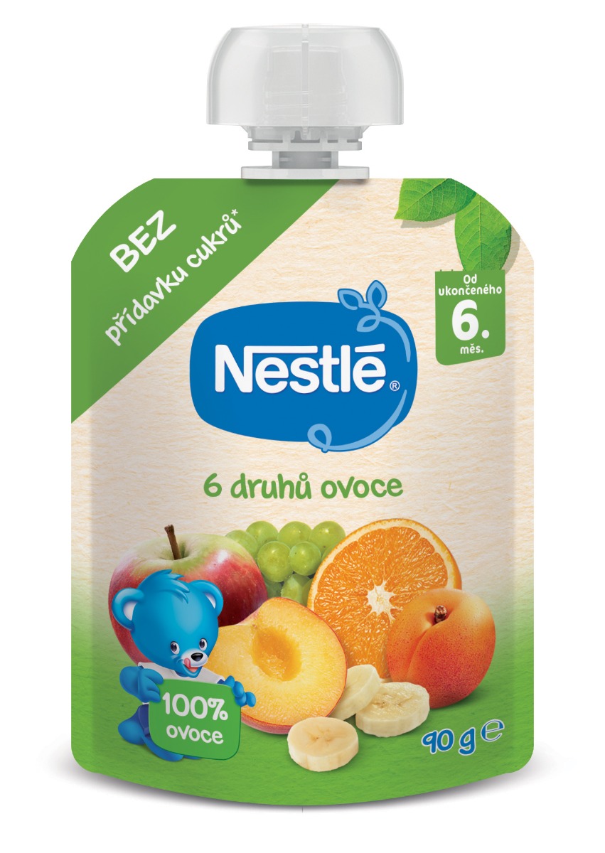 Nestlé 6 druhů ovoce kapsička 90 g Nestlé