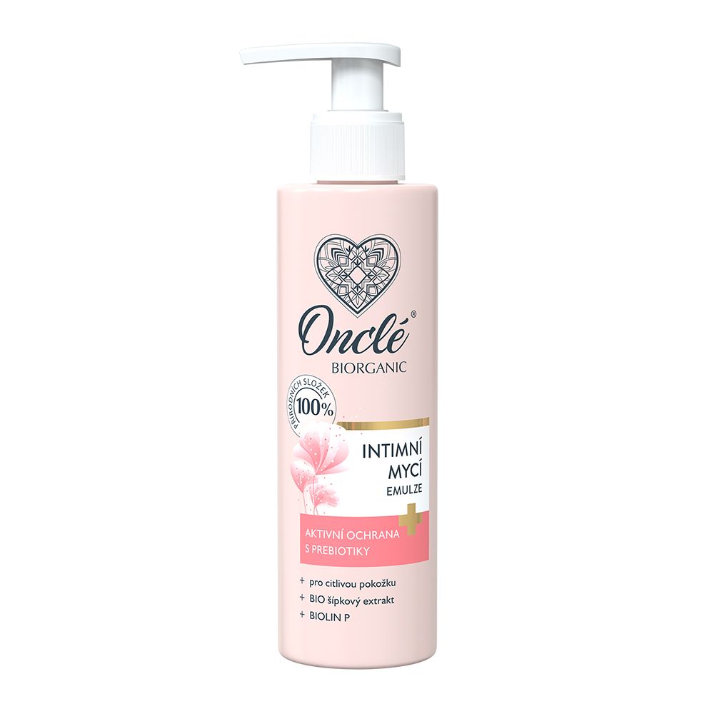 Onclé Biorganic Intimní mycí emulze 200 ml Onclé