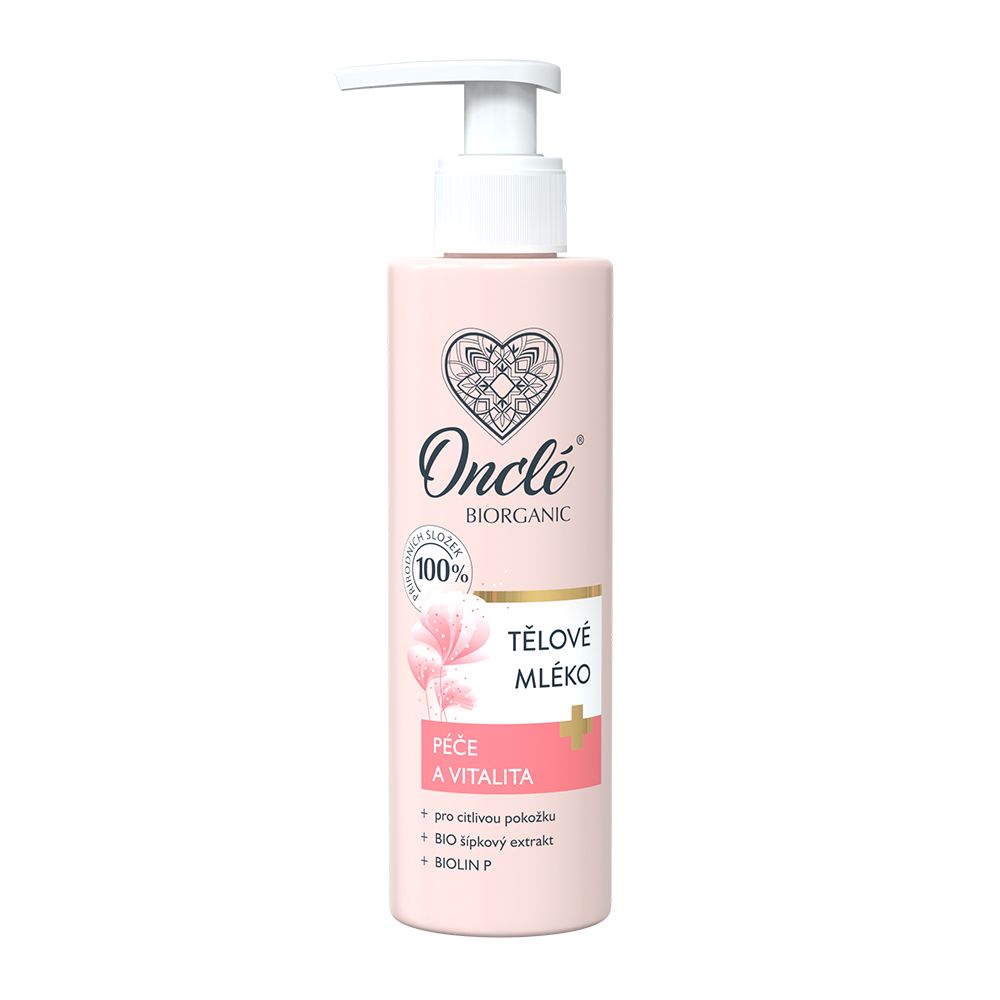 Onclé Biorganic Tělové mléko 200 ml Onclé