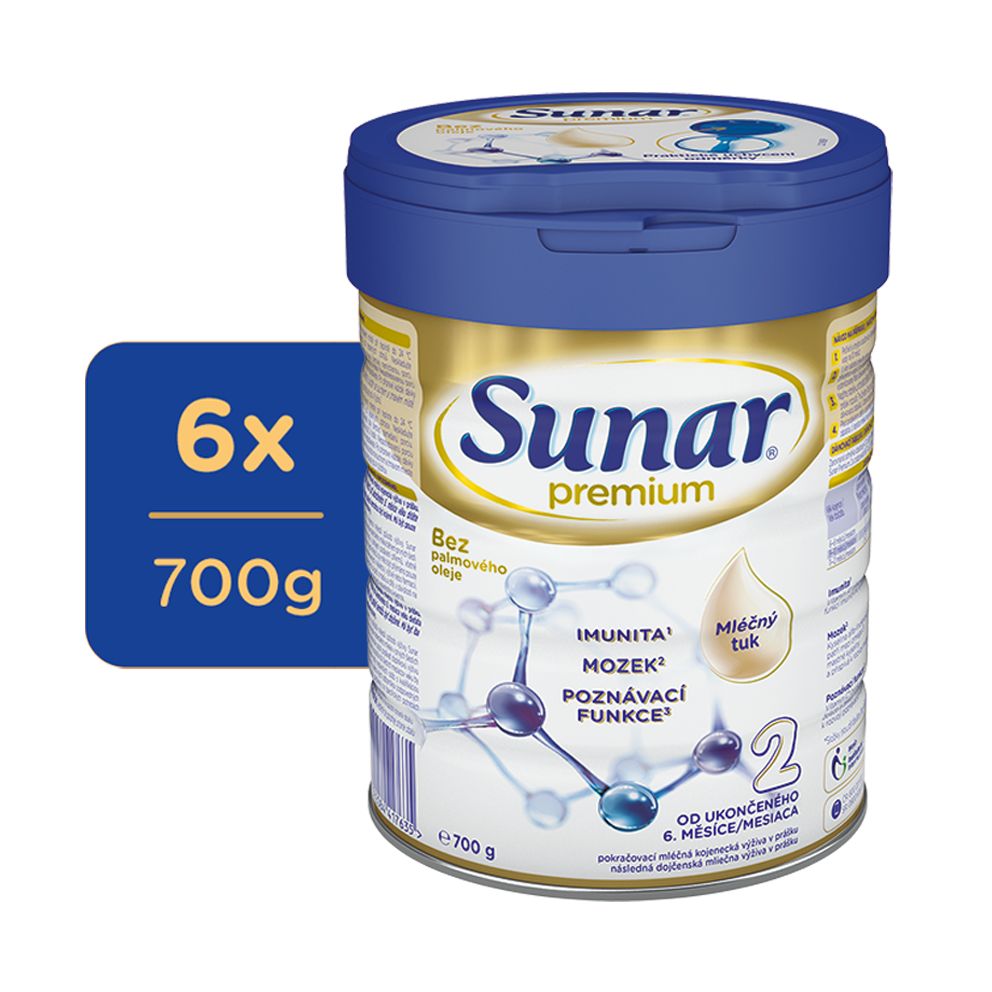 Sunar Premium 2 6x700 g Sunar
