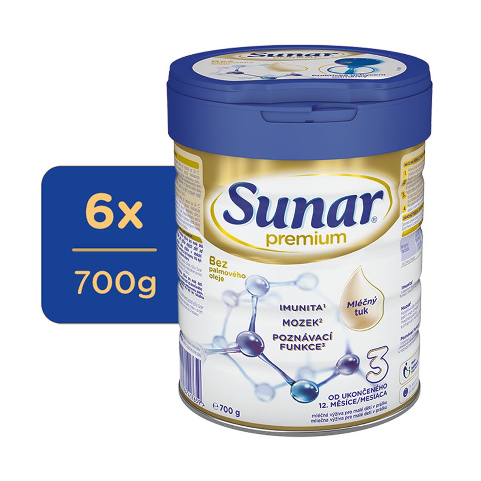 Sunar Premium 3 6x700 g Sunar