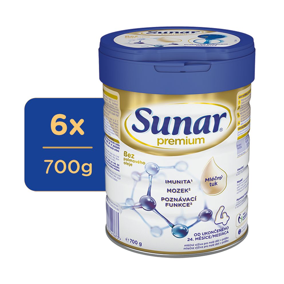 Sunar Premium 4 6x700 g Sunar