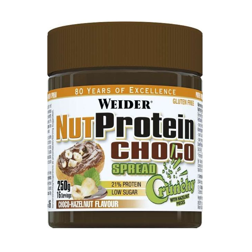 WEIDER NUT Protein čokoláda-crunchy 250 g WEIDER