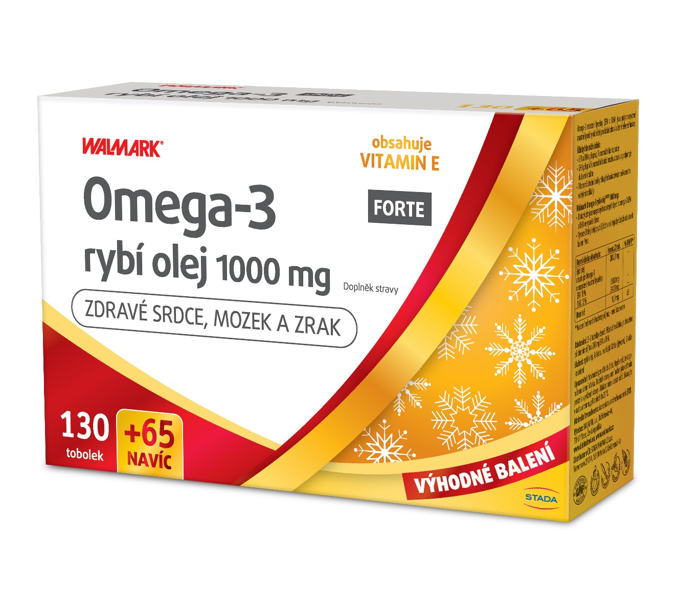 Walmark Omega 3 Forte 130+65 tobolek Walmark