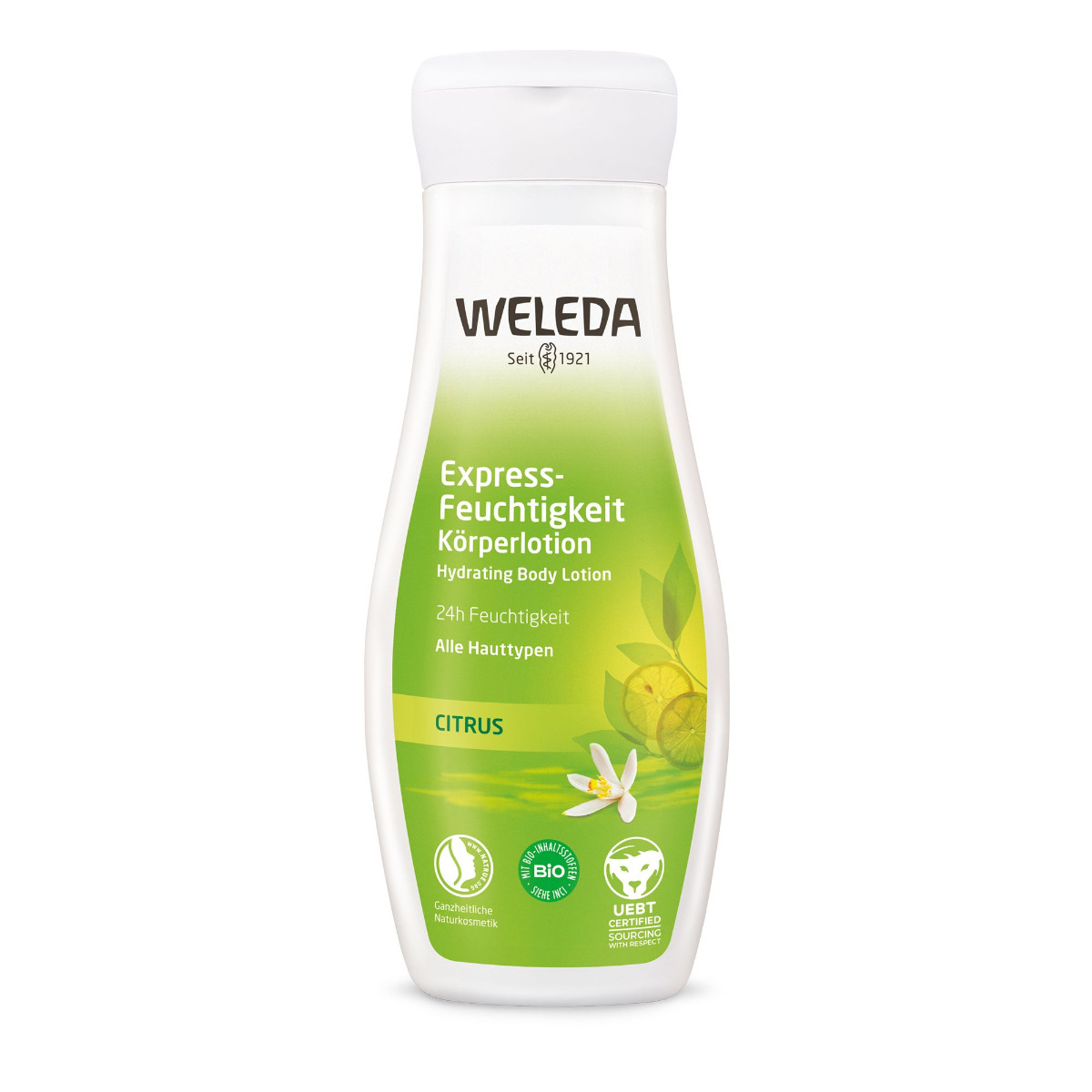 Weleda 24h Expresně hydratující tělové mléko 200 ml Weleda