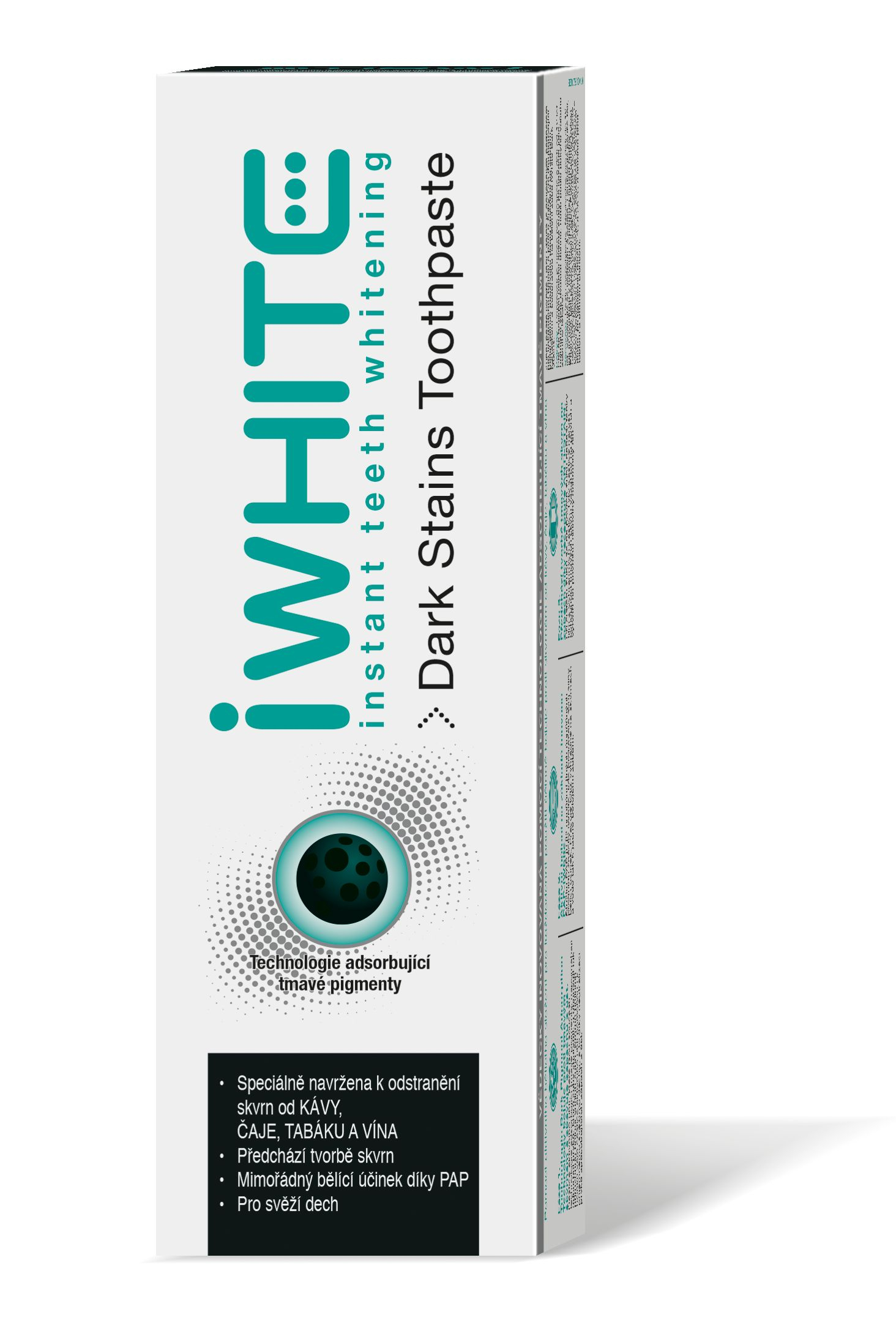iWhite Dark Stains bělicí zubní pasta 75 ml iWhite