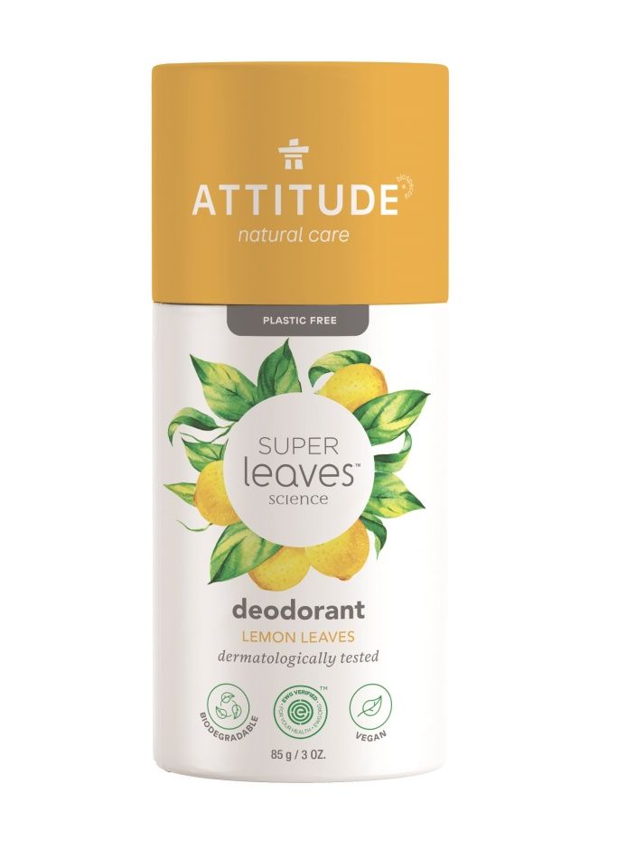 ATTITUDE Super leaves Přírodní tuhý deodorant citrusové listy 85 g ATTITUDE