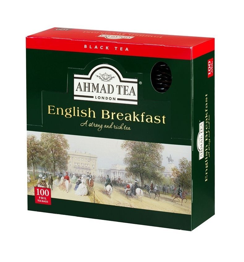 Ahmad Tea English Breakfast porcovaný čaj 100 x 2 g Ahmad Tea