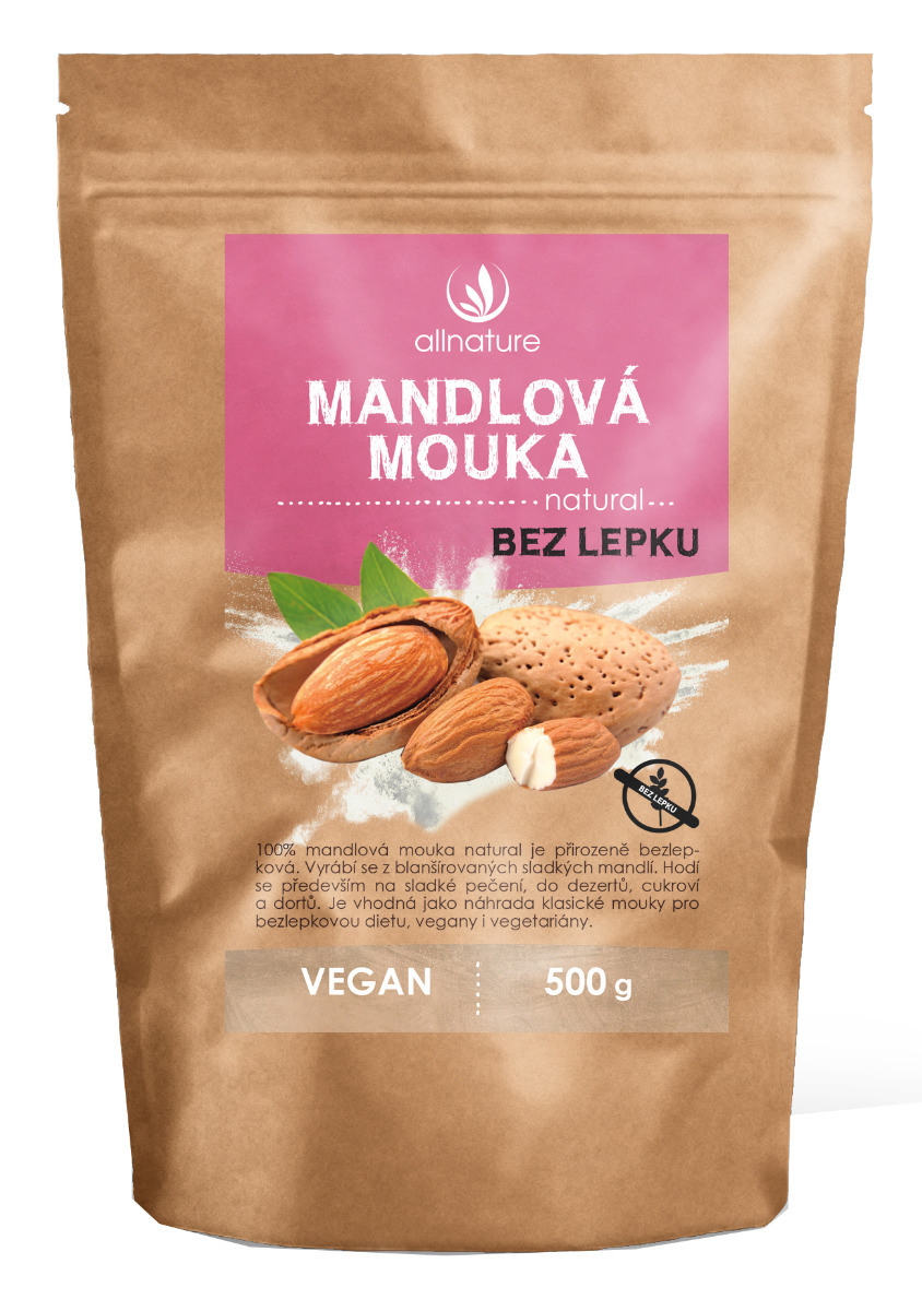 Allnature Mandlová mouka natural 500 g Allnature