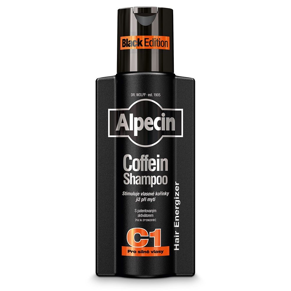 Alpecin Energizer Coffein Shampoo C1 Black Edition šampon 250 ml Alpecin