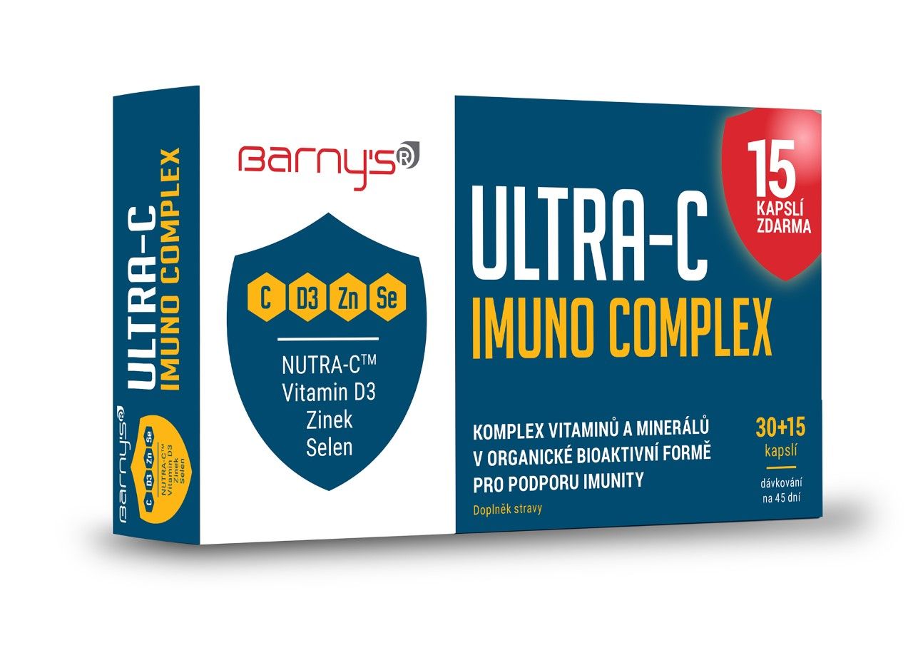 Barny´s ULTRA-C Imuno Complex 30+15 kapslí Barny´s