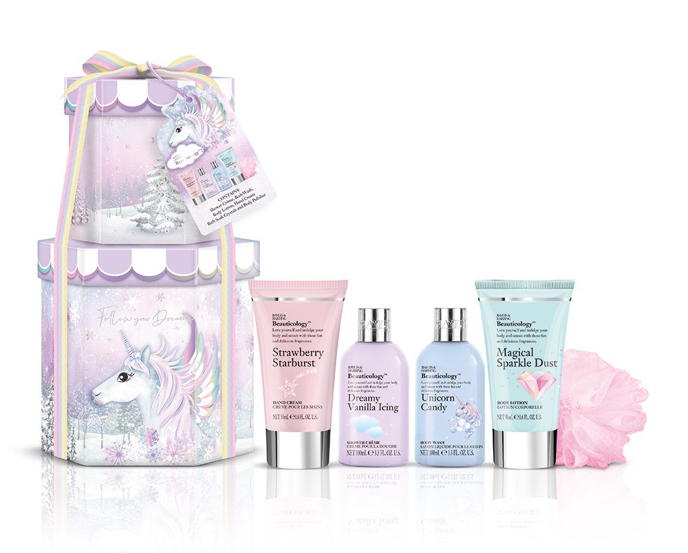 Baylis & Harding Sada mini péče o tělo Beauticology Unicorn 5 ks Baylis & Harding