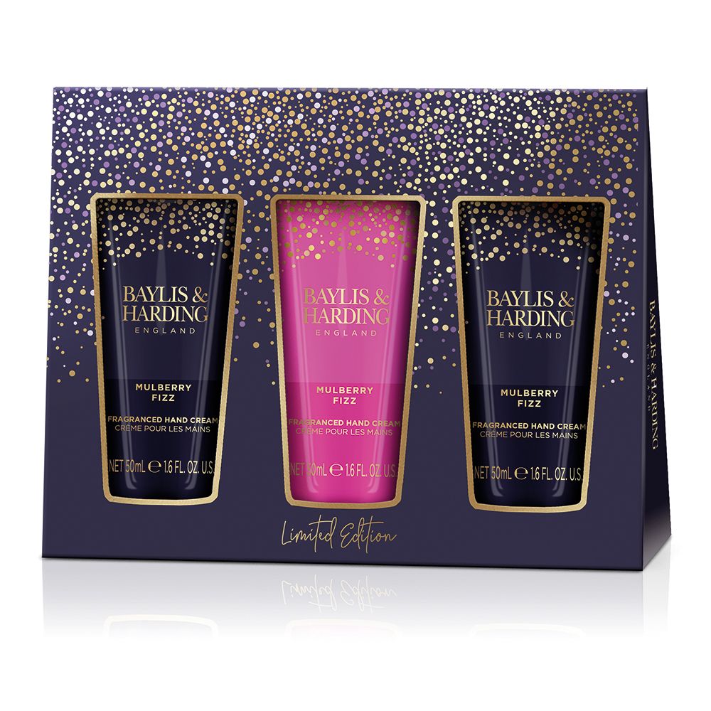 Baylis & Harding Sada péče o ruce Mulberry Fizz 3 ks Baylis & Harding