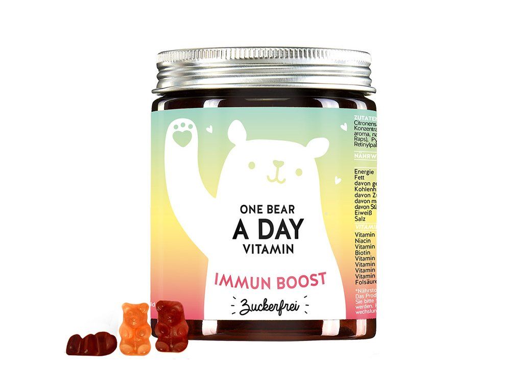 Bears With Benefits One Bear a Day Vitamin Immun Boost sugarfree 90 ks Bears With Benefits