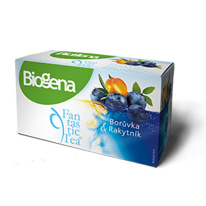 Biogena Fantastic Borůvka & rakytník porcovaný čaj 20x2 g Biogena