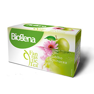 Biogena Fantastic Jablko & Echinacea porcovaný čaj 20x2 g Biogena