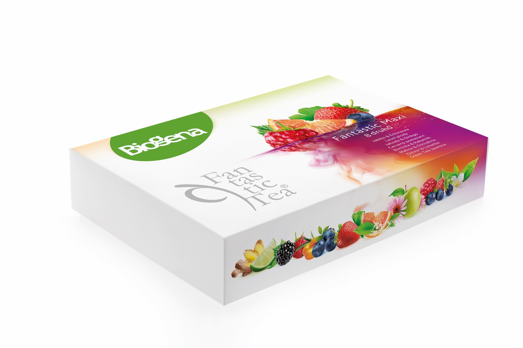 Biogena Fantastic Tea Maxi porcovaný čaj 8x8 sáčků Biogena