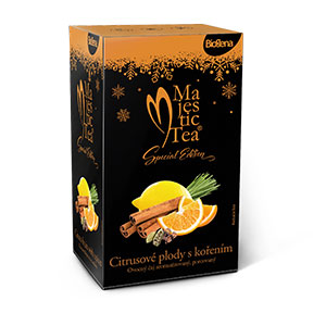 Biogena Majestic Tea Citrusové plody s kořením porcovaný čaj 20x2