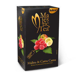 Biogena Majestic Tea Malina & Camu Camu porcovaný čaj 20x2