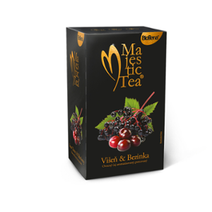 Biogena Majestic Tea Višeň+Bezinka porcovaný čaj 20x2