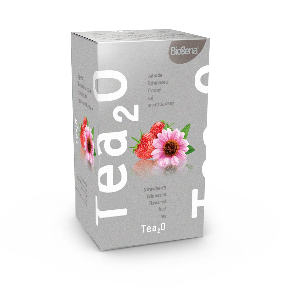 Biogena Tea2O Jahoda & Echinacea porcovaný čaj 20x2