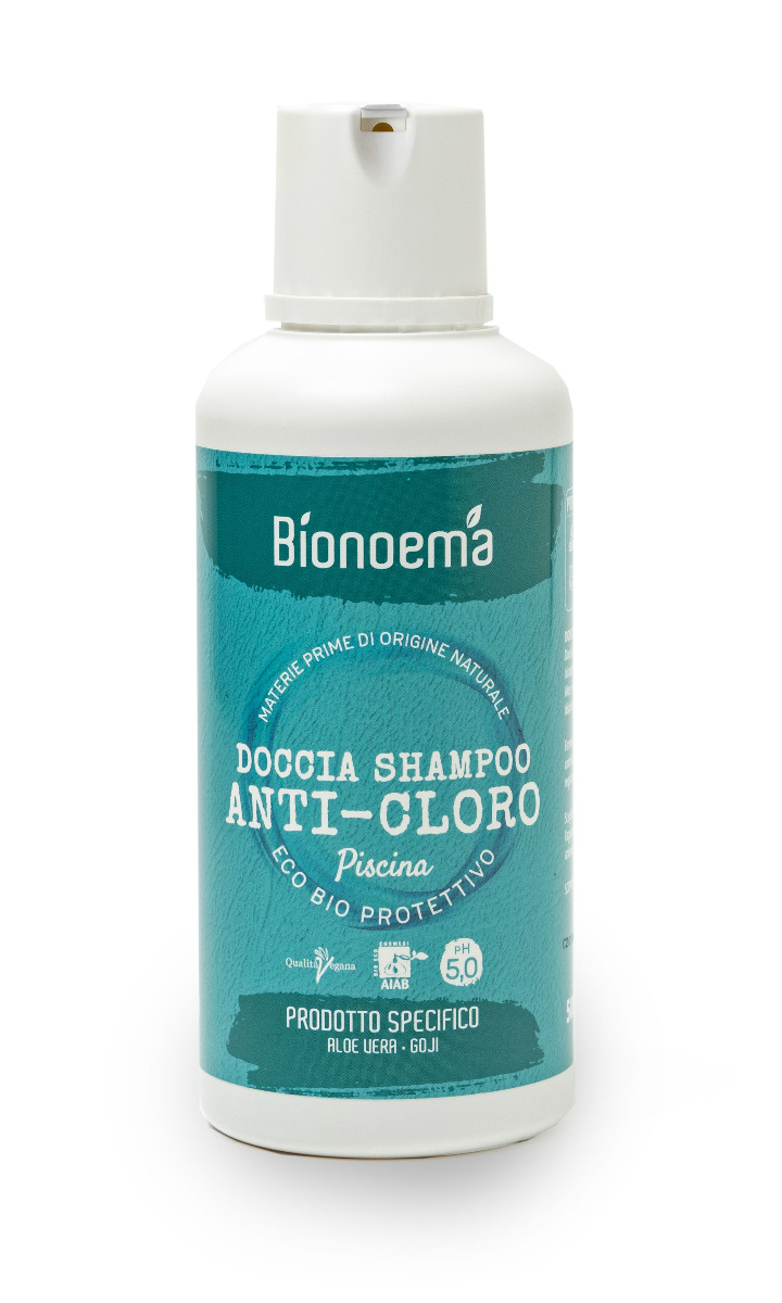 Bionoema Anti Cloro Sprchový gel a šampon proti chlóru BIO 500 ml Bionoema