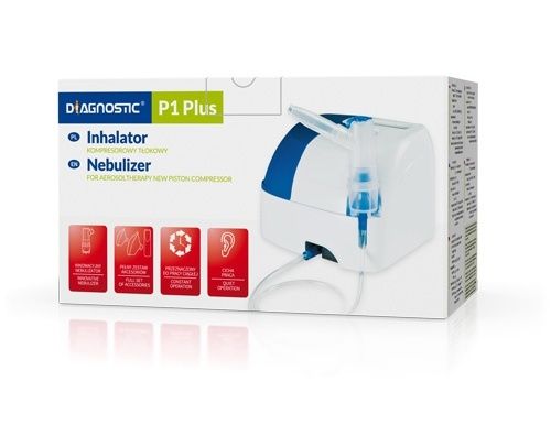 Biotter Diagnostic P1Plus kompresorový inhalátor s příslušenstvím Biotter