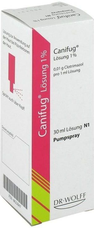 Canifug-Lösung 1% sprej 30 ml