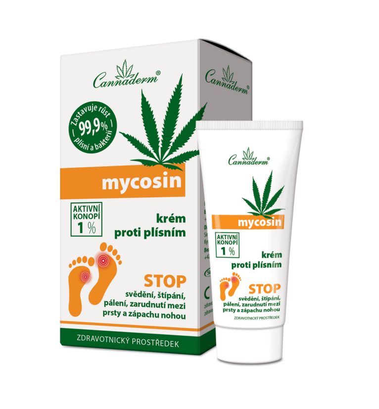 Cannaderm Mycosin krém proti plísním 30 g Cannaderm