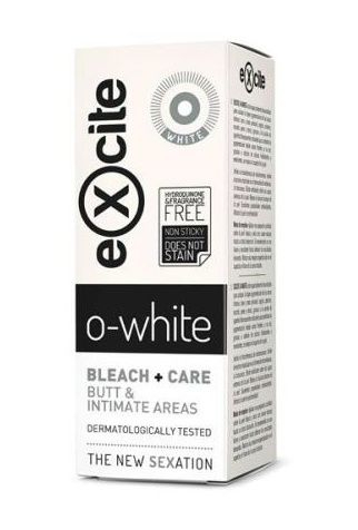 Diet esthetic Excite O-white bleach + care bělicí krém na intimní partie 50 ml Diet esthetic