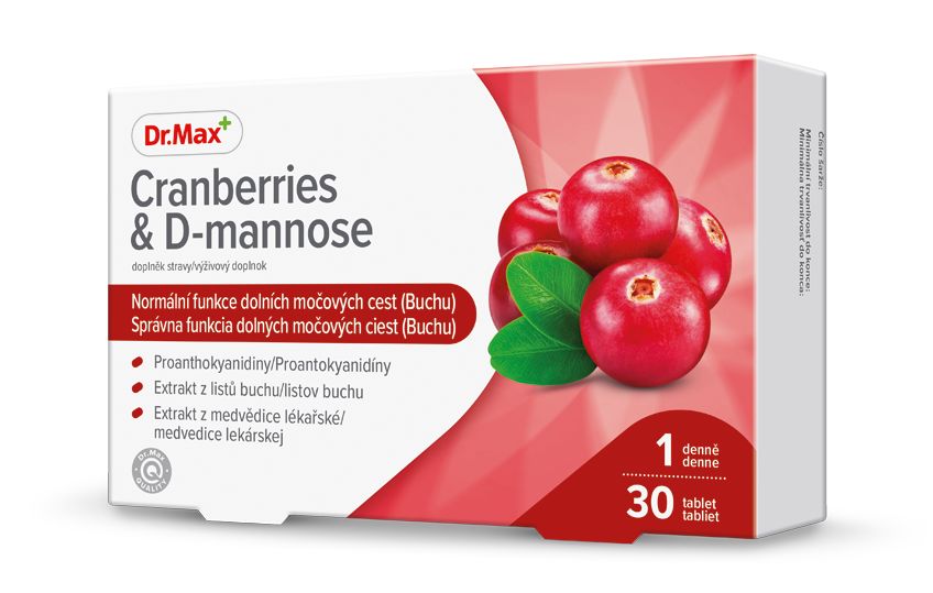 Dr.Max Cranberries & D-mannose 30 tablet Dr.Max