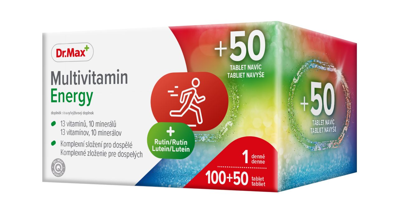 Dr.Max Multivitamin Energy 100+50 tablet Dr.Max