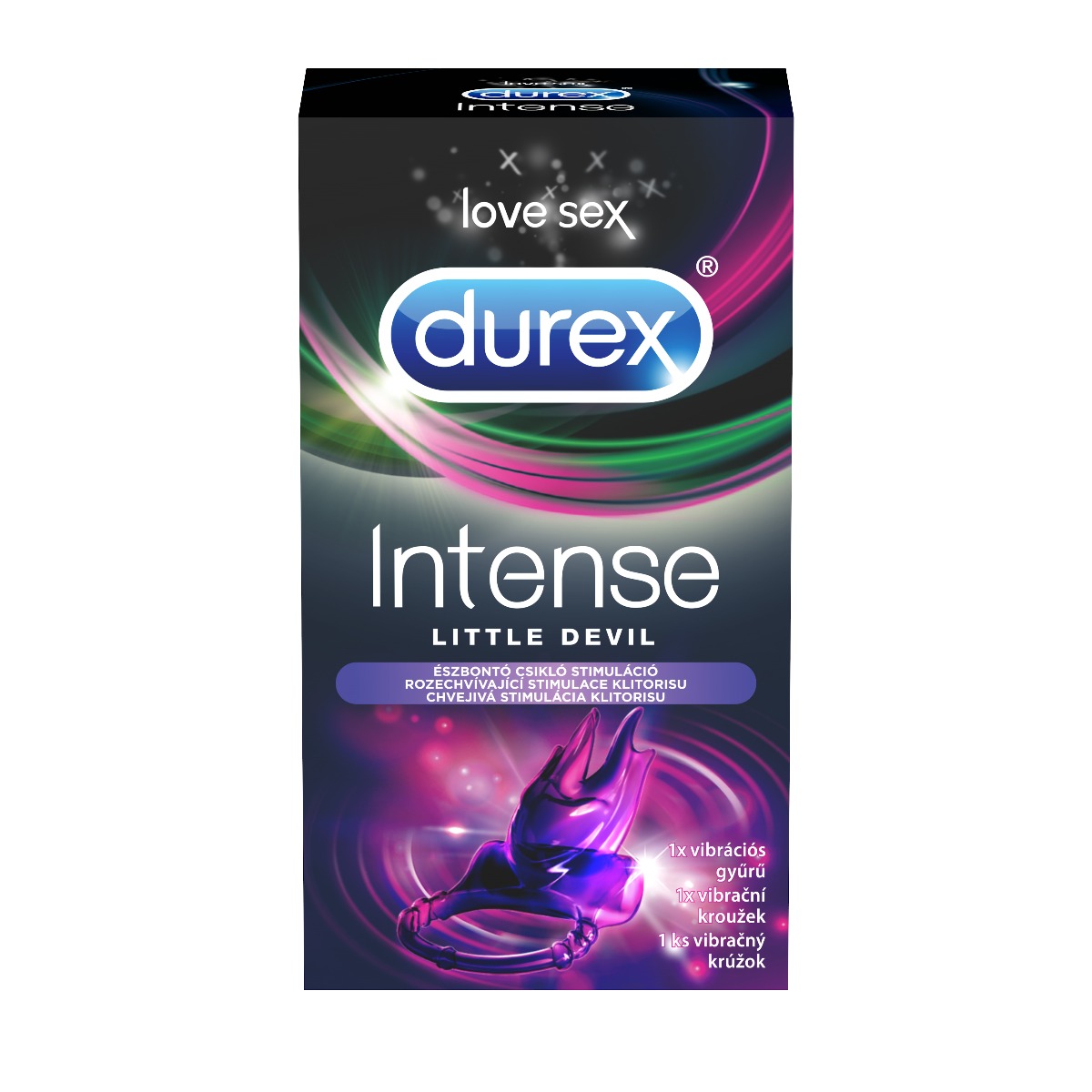 Durex Intense Little Devil vibrační kroužek 1 ks Durex