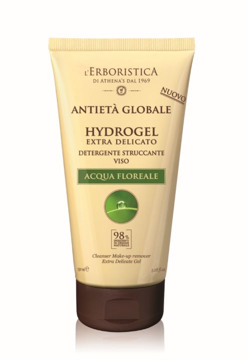 Erboristica Global Anti-Age Pleťový odličovací hydrogel 150 ml Erboristica