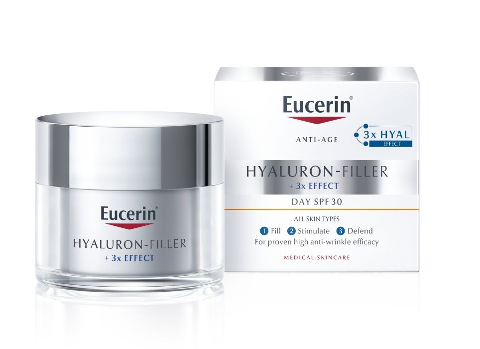 Eucerin Hyaluron-Filler + 3x Effect SPF30 denní krém 50 ml Eucerin