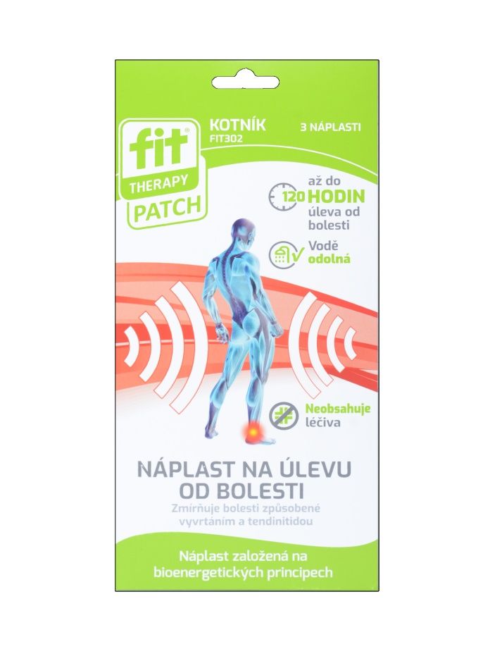 FIT Therapy Náplast na úlevu od bolesti kotník 3 ks FIT Therapy