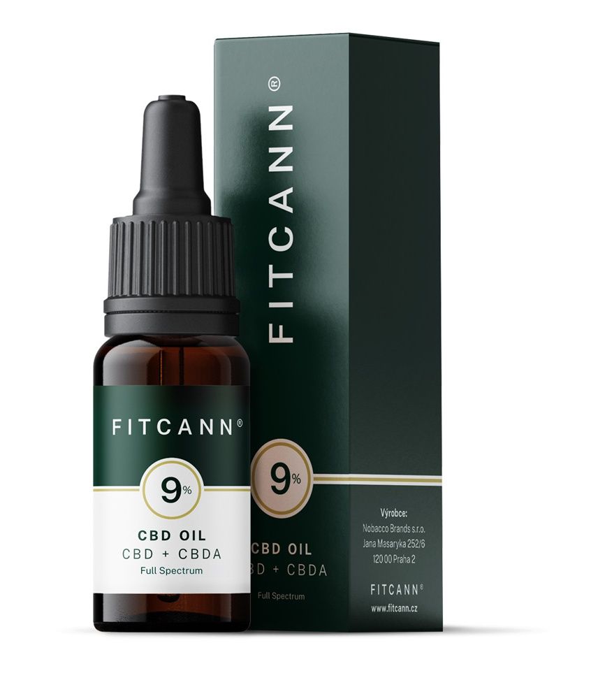 Fitcann CBD 9% olej 10 ml Fitcann