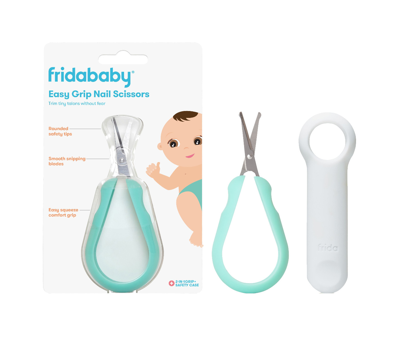 Fridababy Easy Grip nůžtičky na nehty Fridababy