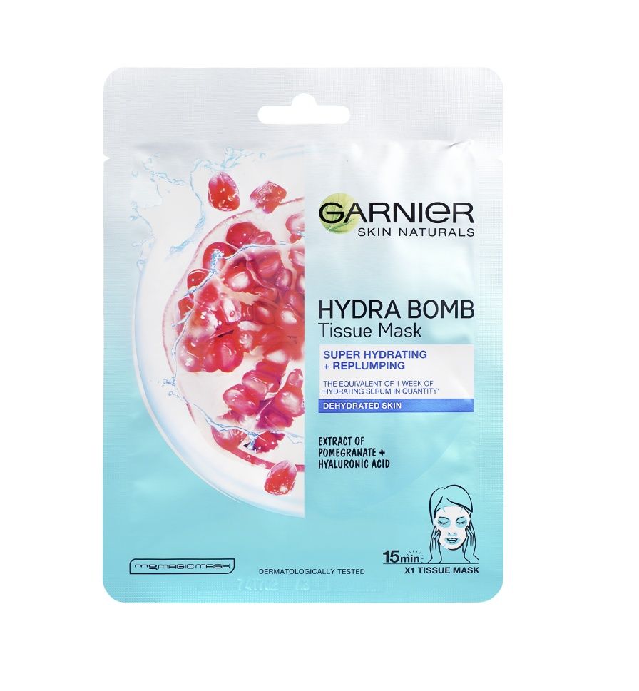 Garnier Skin Naturals Hydra Bomb superhydratační vyplňující textilní maska 28 g Garnier