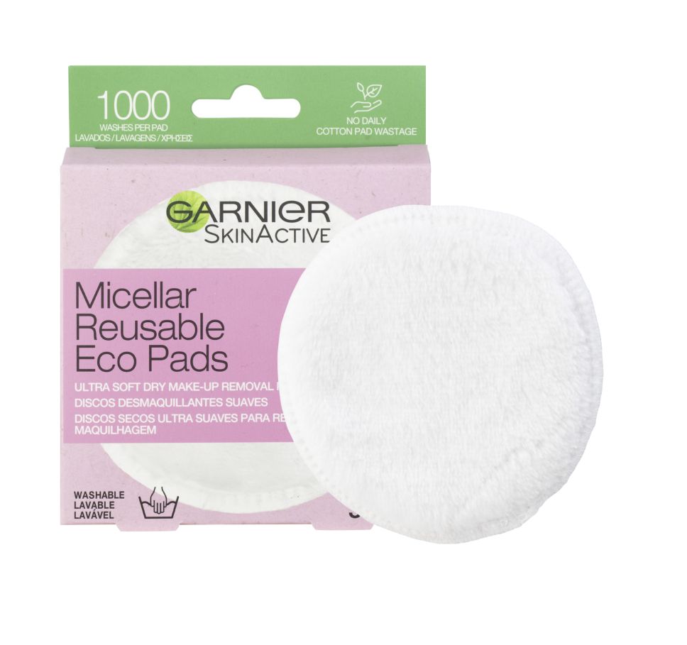 Garnier SkinActive Znovupoužitelné eco čisticí tampony 3 ks Garnier