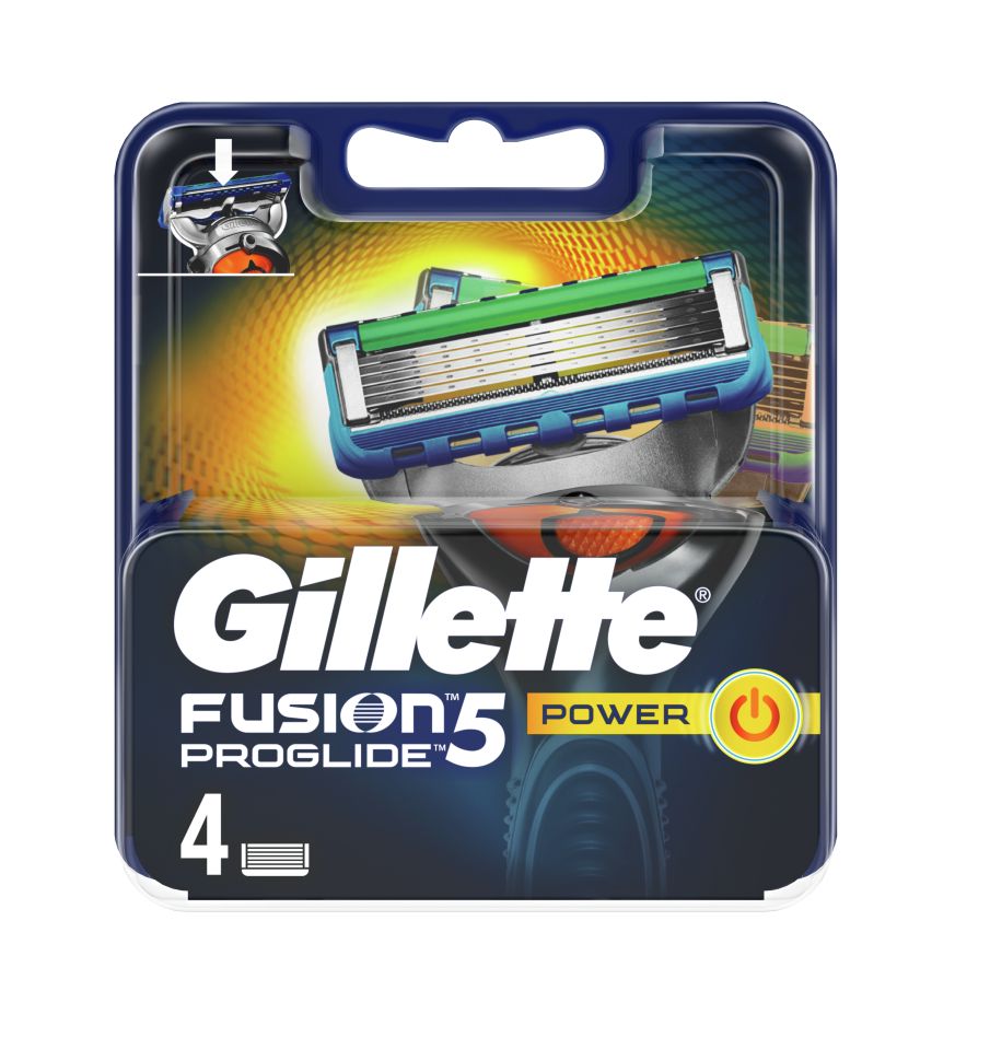 Gillette Fusion5 ProGlide Power náhradní hlavice 4 ks Gillette